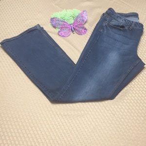 NY&C curvy bootcut jeans size 12